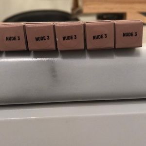 KKW beauty shade nude 3 lip liners!